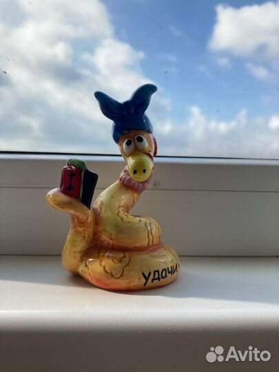Игрушка змея удача