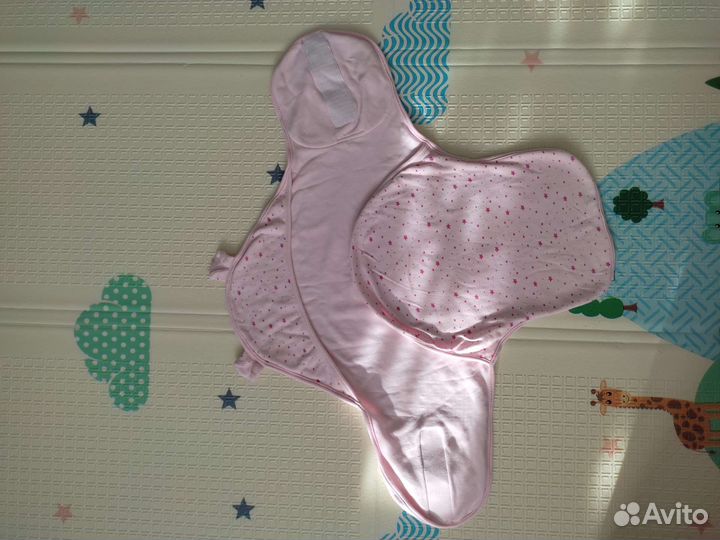 Пеленка кокон на липучках