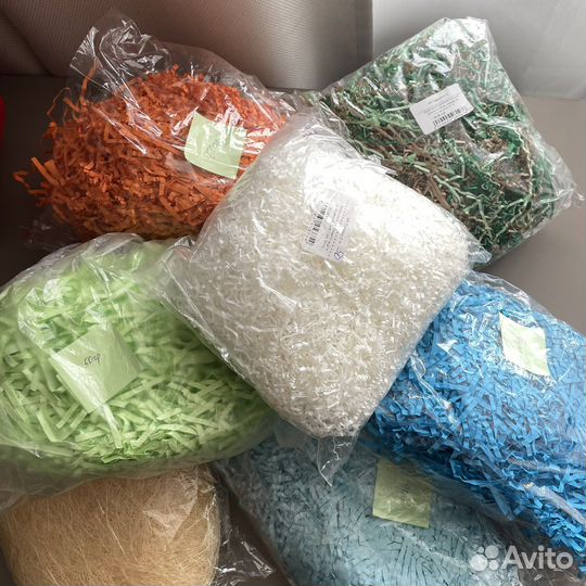 Бумажный наполнитель для подарков