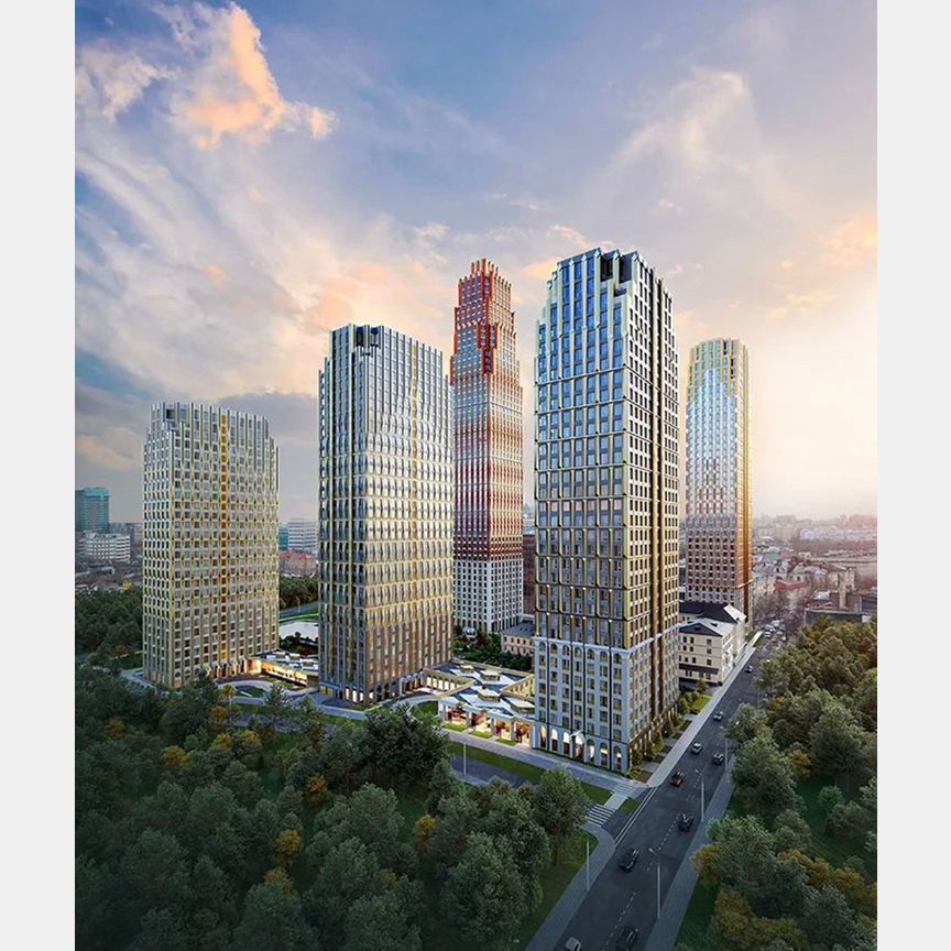 1-к. квартира, 28,1 м², 3/33 эт.