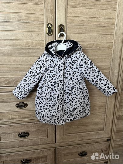 Куртка двусторонняя для девочки Chicco 80