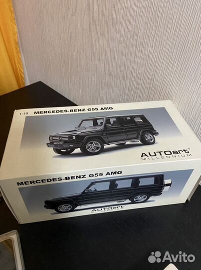 Mercedes Benz g55 AMG Autoart 1:18 очень редкий