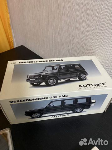 Mercedes Benz g55 AMG Autoart 1:18 очень редкий