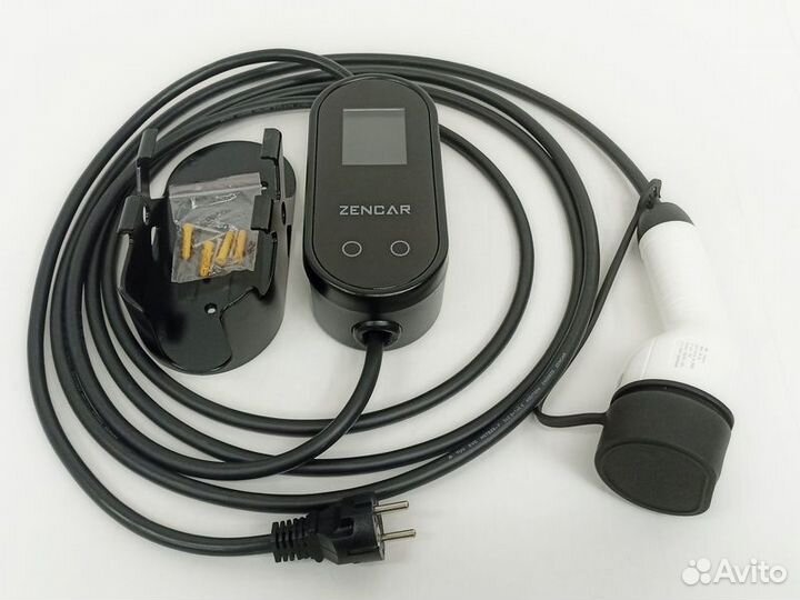 Зарядное устройство zencar Type2/16А с кабелем 5м