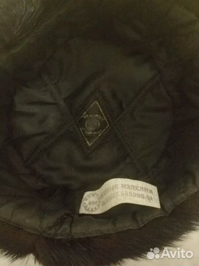 Мужская шапка, мех сурка, р-р54-61