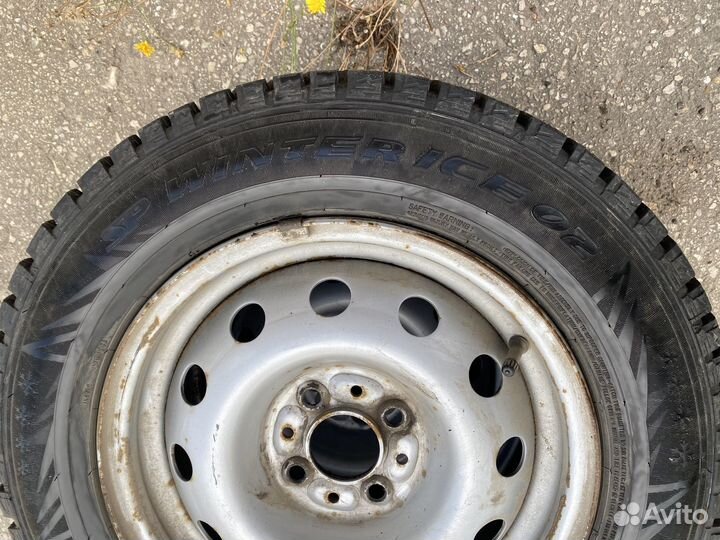 Колеса в сборе зимние шипованые 175 70 14