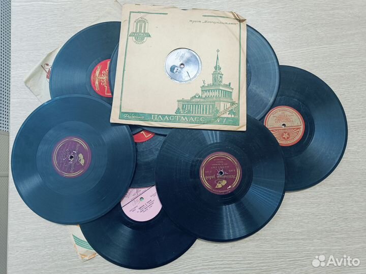 Грампластинки, пластинки для патефона