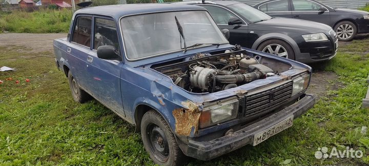 Ваз 2107 в разбор, по запчастям, инжектор 2006 год