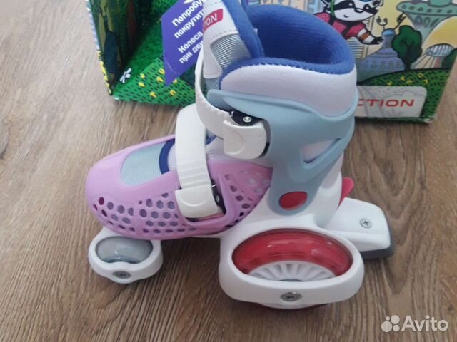 Роликовые коньки для девочки, новые