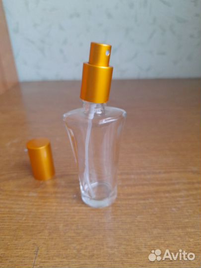 Флаконы для духов 50 мл.Стеклянные.Разной формы