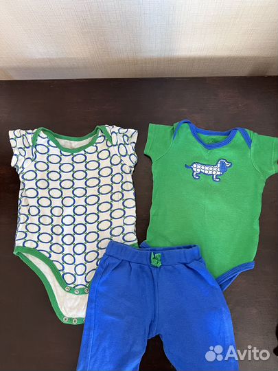 Вещи пакетом на мальчика до года