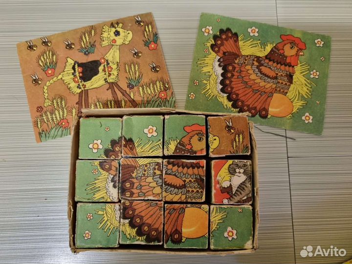 Кубики, домино, лото СССР