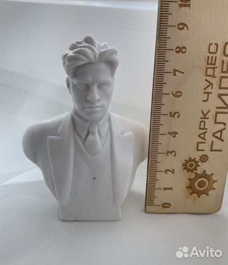 Бюст поэты писатели бисквит статуэтка