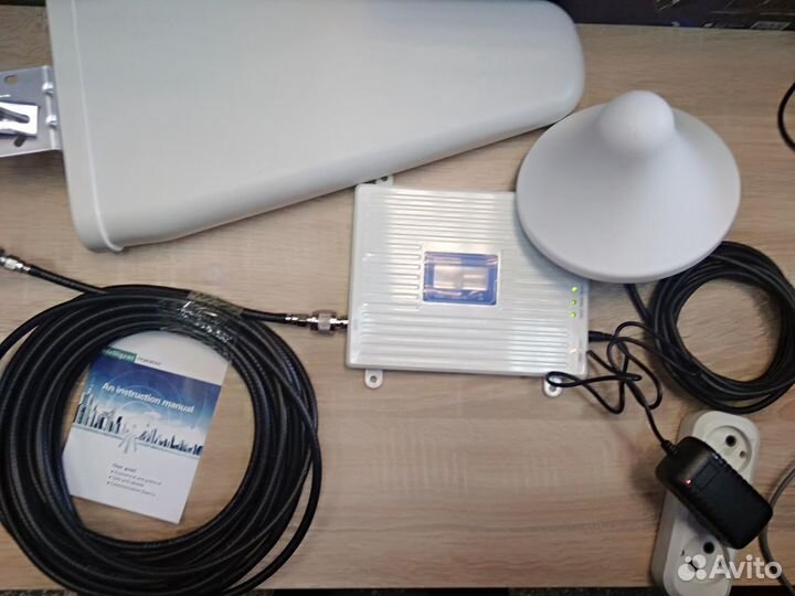 Комплект усиления GSM/3G/4G на 900/1800/2100 мГц