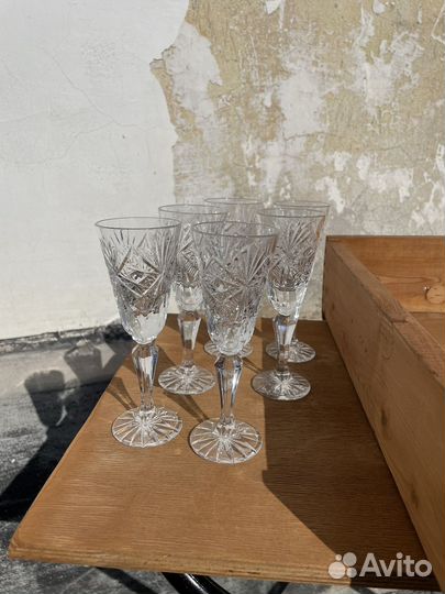 Хрустальные фужеры