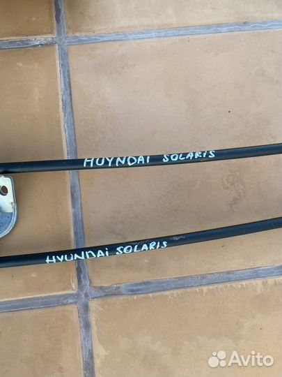 Тросики ручного тормоза Hyundai Solaris