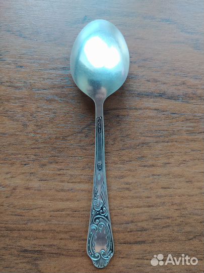 Серебряная чайная ложка СССР 875 проба