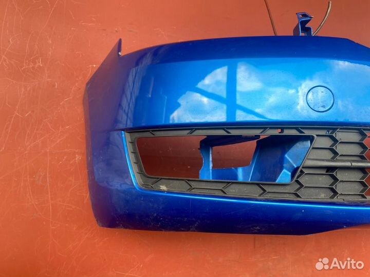 Бампер передний Skoda Rapid универсал сayb 2014