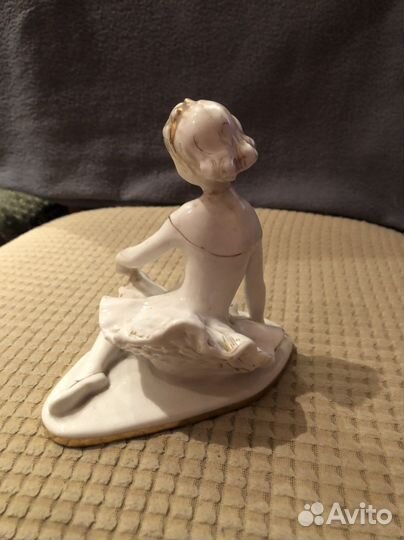 Фарфоровая статуэтка Балерина Машенька. лфз