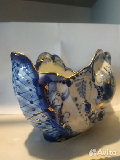 Конфетница гжель