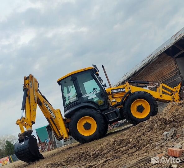 Аренда и услуги экскаватор-погрузчик, трактор JCB