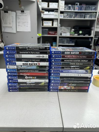 Диски PS4