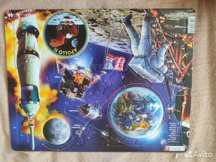 Пазлы Larsen, castorland и другие