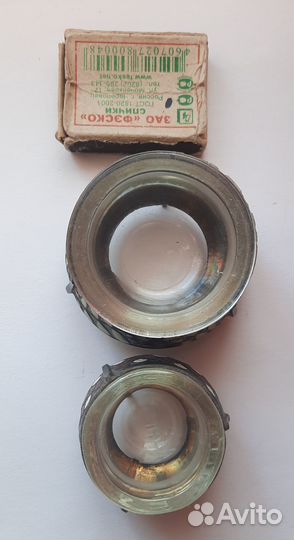 Солонка мельхиор эмали с ложечкой СССР