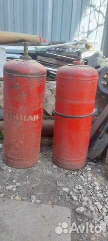 Газовый баллон бу 50 л, если два то за 1500 т