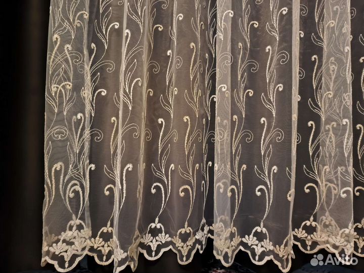 Тюль сетка на ленте