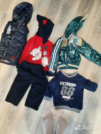 Одежда и обувь для мальчика 92