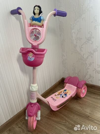 Самокат детский трехколесный бу