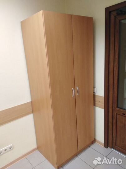 Шкаф для верхней одежды IKEA, орех 80x58x202 см