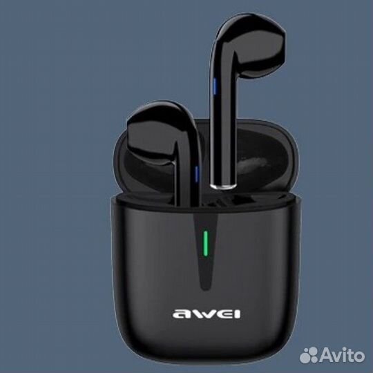 BT TWS гарнитура awei T21 black