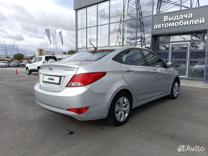 Hyundai Solaris 1.6 МТ, 2015, 93 623 км