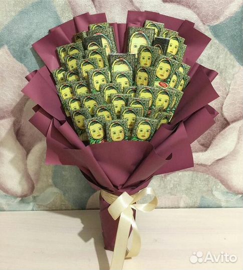 Сладкие букеты