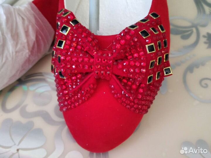 Балетки натуральная кожа 41 размер