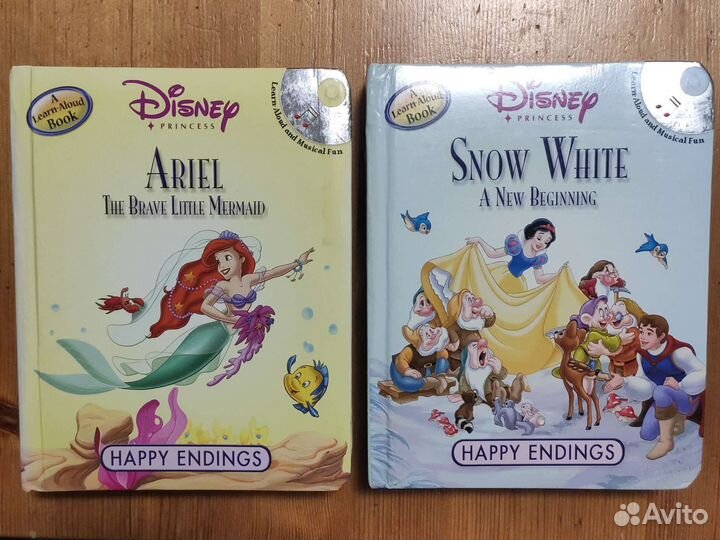 Детские книги на английском Дисней