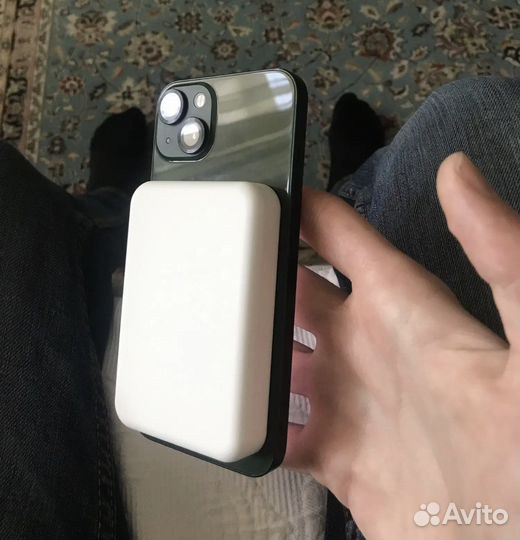 Портативная зарядка Macsafe + чехол