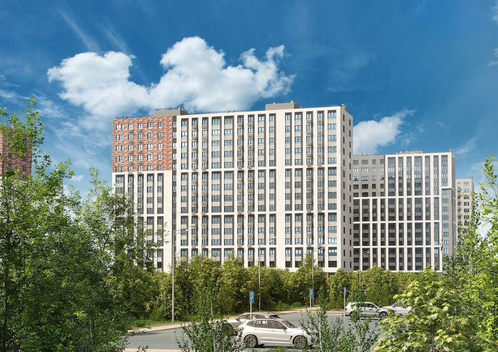 3-к. квартира, 88,4 м², 7/16 эт.