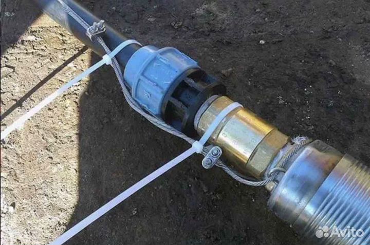 Замена насоса в скважине, колодце