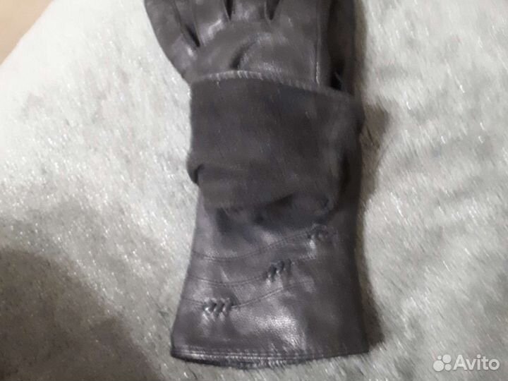 Перчатки натуральная кожа
