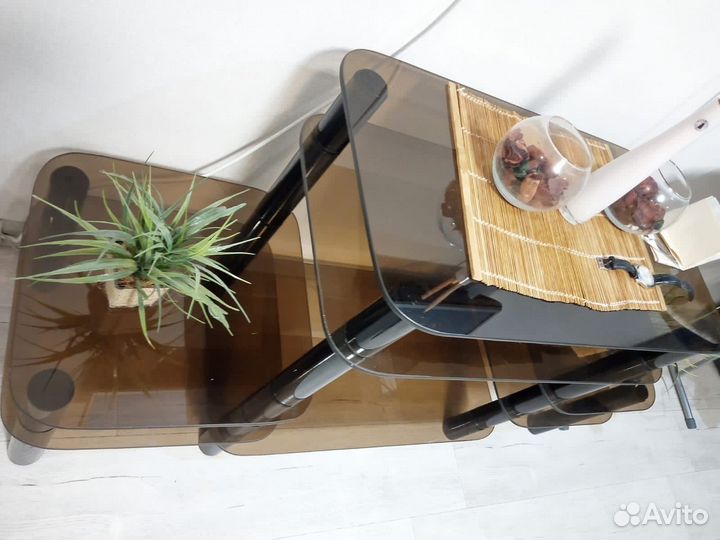 Тумба под тв бу стеклянная