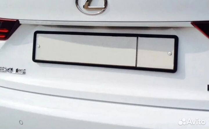 Гибкая рамка для номеров