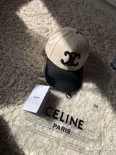 Бейсболка кепка celine