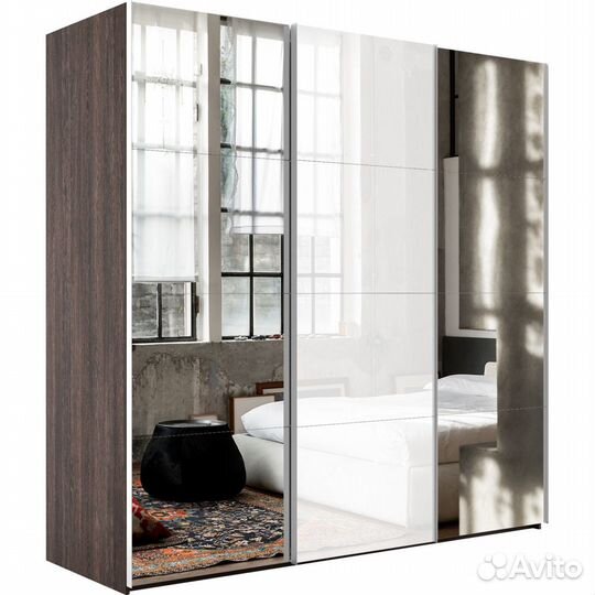 Шкаф-купе Эста 3-х дверный Медиум (4 посредине) (4