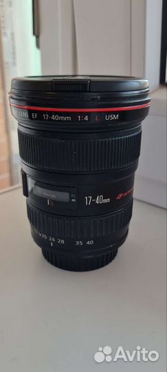 Объектив Canon ef 17 40mm