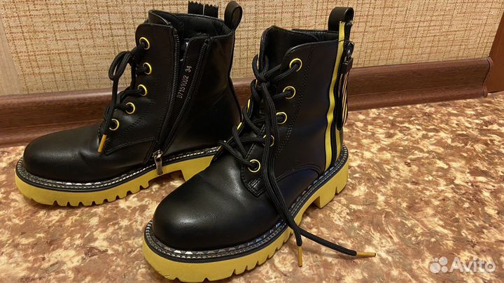 Ботинки детские демисезонные 34 размер