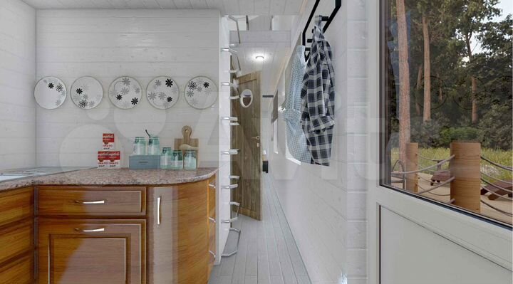 Дом 52 м² на участке 5 сот.