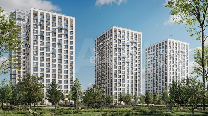 Квартира-студия, 36 м², 12/25 эт.